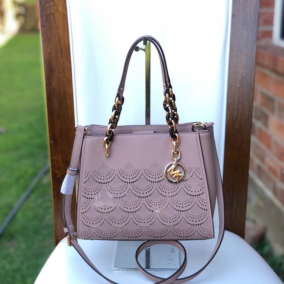Michael Kors Medium Sofia Fawn Tote NWT - Picture 8 of 8